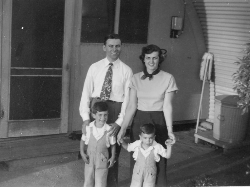 Hunter's Point in 1952. Dad was then a lieutenant and the XO on an LST during the Korean War. Mom brought big brother and me to see him while the ship was in fo