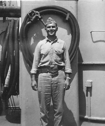 Lt F.ClairBrown OOD 28Jul1951 KobeJapan