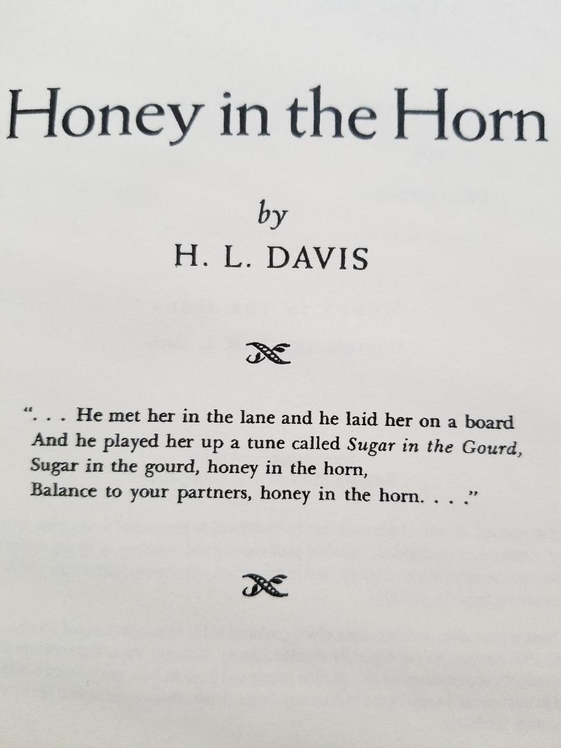 Title Page Honey in the Horn